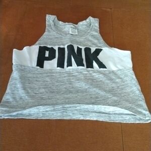 𝅺PINK Victoria's secret tank top size small